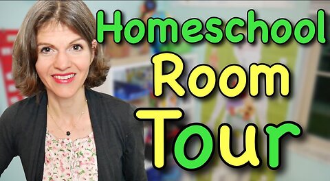 Homeschool Room Tour || How I Organize My Homeschool Space