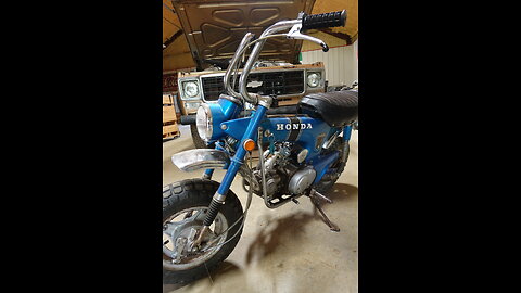 Straightening CT70 Handlebars