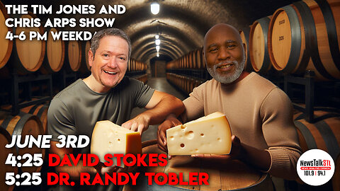 The Tim Jones and Chris Arps Show 06.03.2025 David Stokes | Dr. Randy Tobler