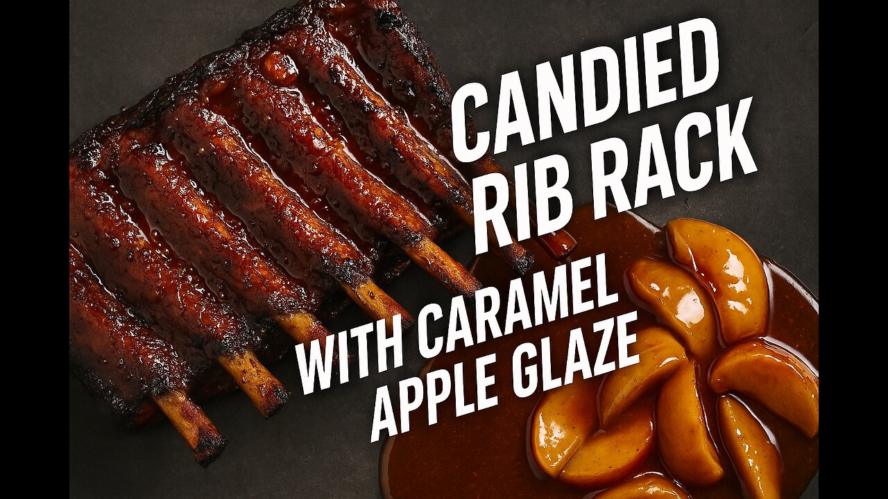 Candied Rib Rack with Caramel Apple Glaze | Sweet & Savory BBQ Science