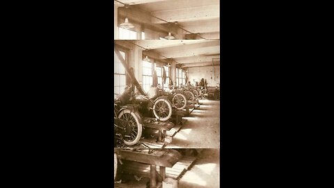 Inside the Original Harley-Davidson Motorcycle Factory (1924) 🏍️⚙️