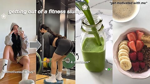 How to get back on track: motivation to get out of a fitness slump + workout with me!