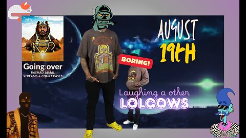 Laughing at random lolcows || Rashad Jamal & Natureboy || August 19th