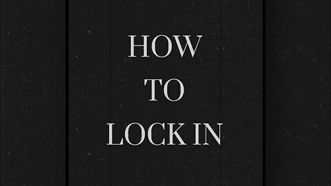 How to Lock In and Stay Focused | Master Deep Work in a Distracted World