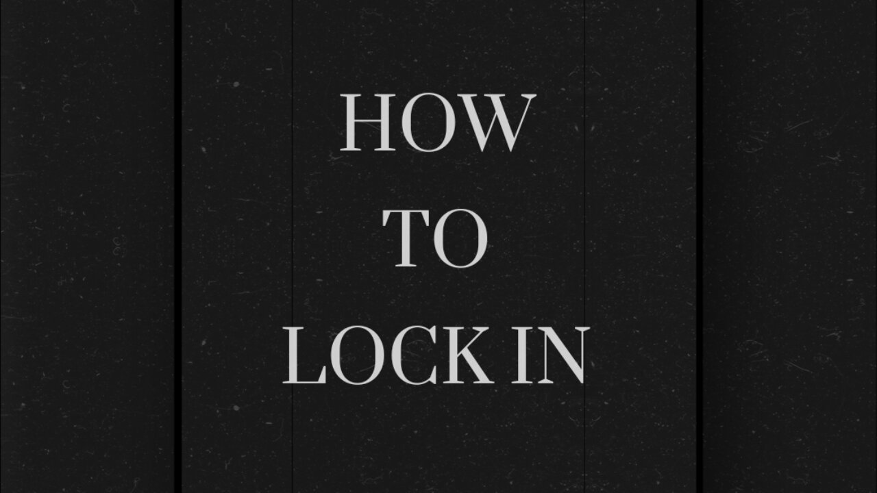 How to Lock In and Stay Focused | Master Deep Work in a Distracted World