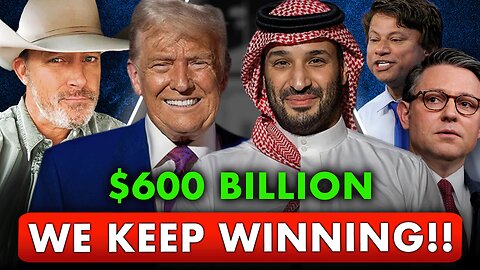 Saudi Invests $600B!! Trump Keeps WINNING! Congress Might DESTROY Everything!