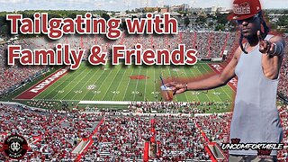 Crimson Bros Tailgating with family & friends at the Arkansas Razorbacks game