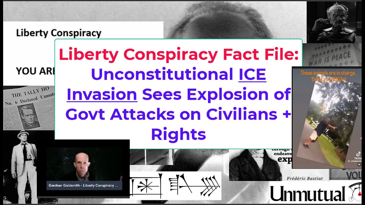 Liberty Fact File: ICE Increases Attacks, Draws Guns, Federalism Disappears