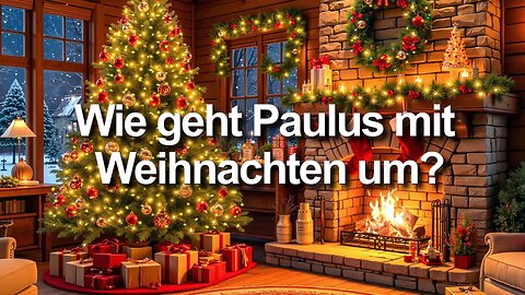 396 - Wie geht Paulus mit Weihnachten um?