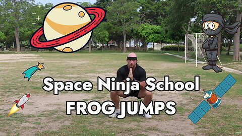 LET’S FROG JUMP 🐸🚀 Space Ninja School Says HOP to it! 🤸‍♀️🌟