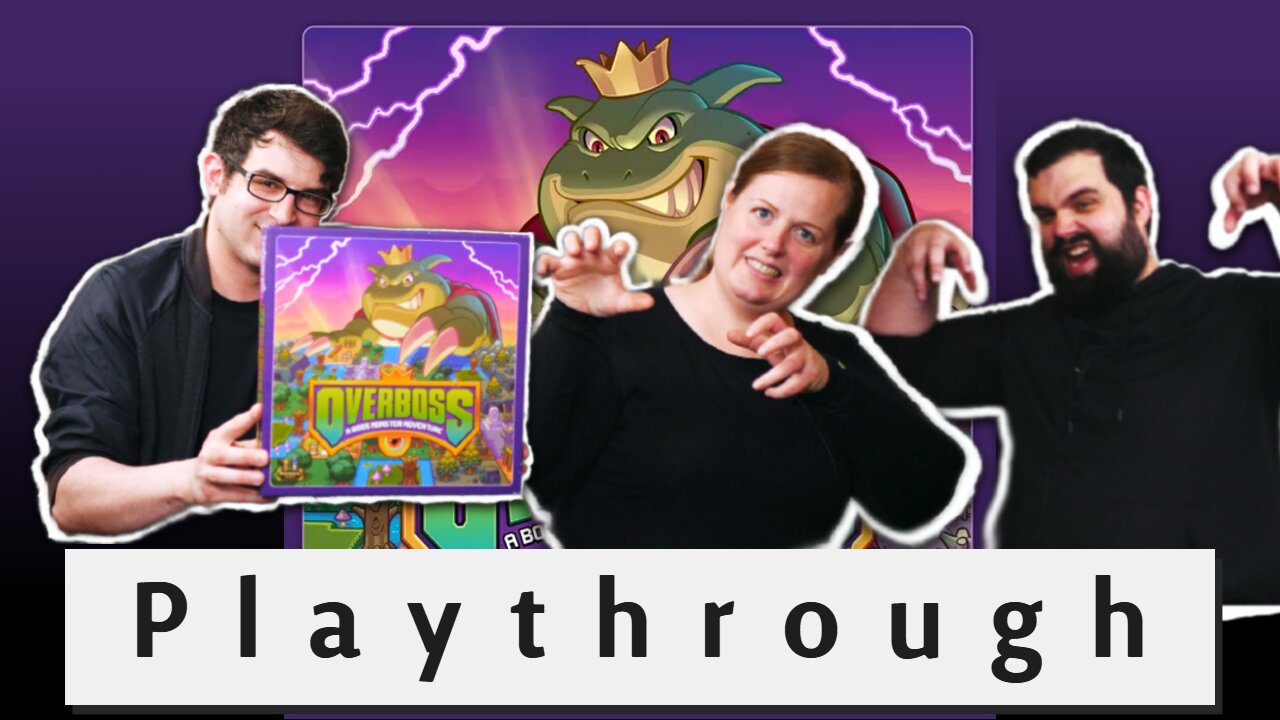 Let's Play Overboss- Board Game Knights of the Round Table