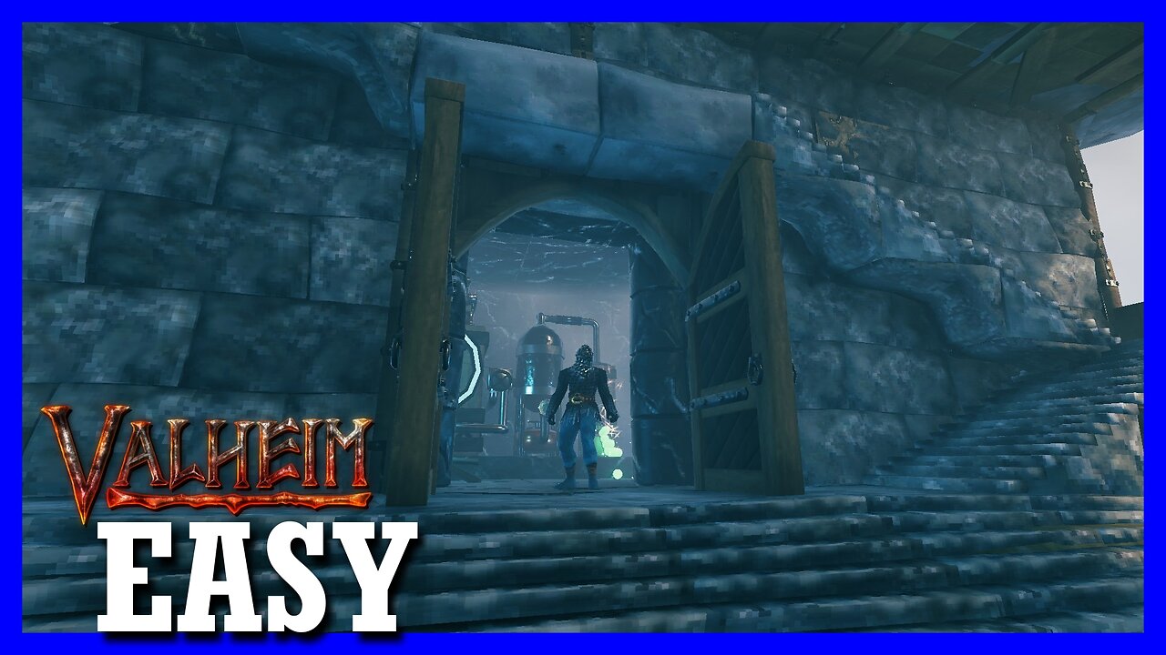 Building the REFINERY room — VALHEIM : easy (18)