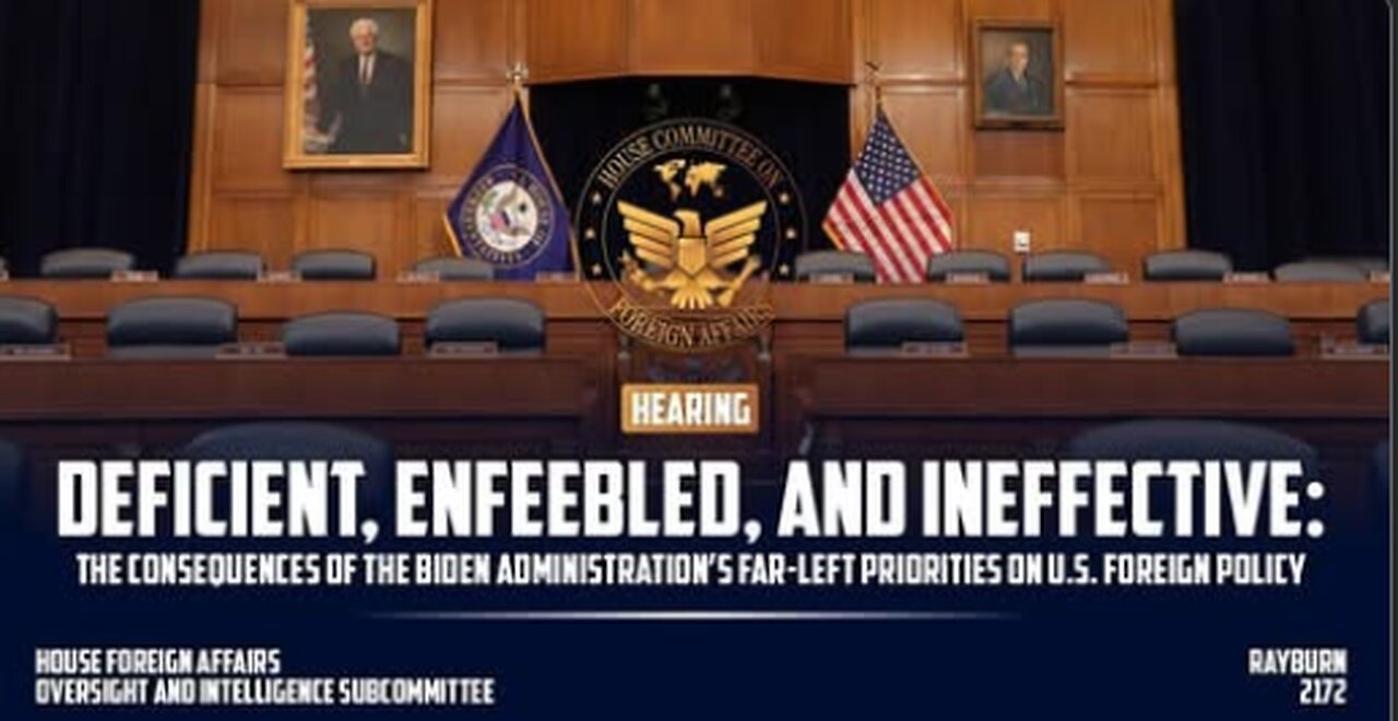 The Consequences of the Biden Administration’s Far-Left Priorities on U.S. Foreign Policy