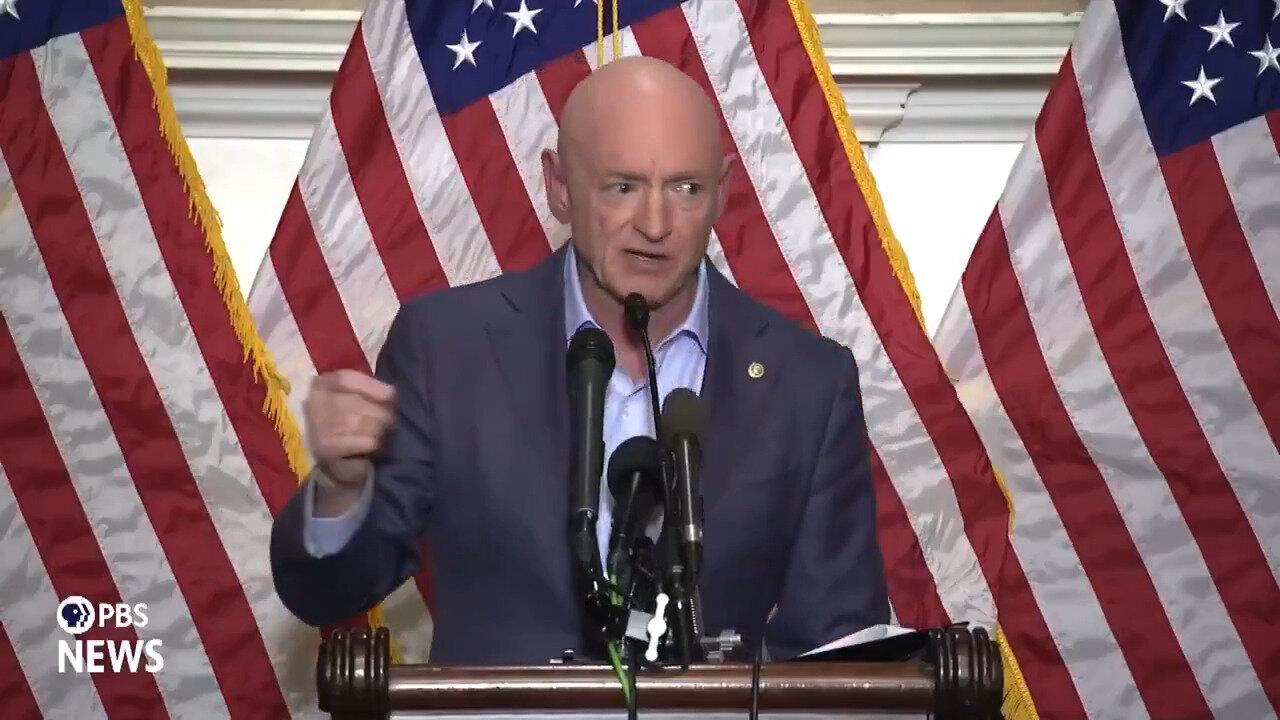 Mark Kelly Derides Secretary Of War Pete Hegseth For Wanting A Lethal Military Made Up Of Warriors