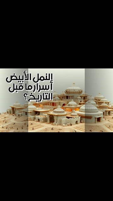 النمل الأبيض: حراس أسرار حضارات ما قبل التاريخ؟ #shorts