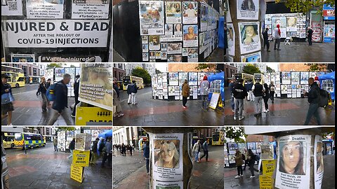 Manchester 8: Worldwide Freedom 21.0 – INJURED & DEAD after the rollout of COVID-19 INJECTIONS.