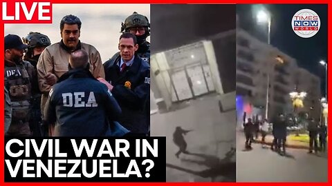 LIVE: Gunshots at Venezuela Presidential Palace, Coup Fears Grip Caracas | Times Now World LIVE