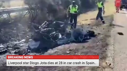 diogo jota car accident today | diogo jota death | diogo jota accident video | diogo jota