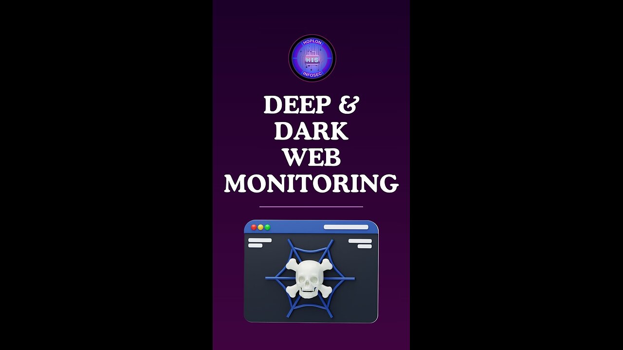 DEEP & DARK WEB MONITORING | HOPLON INFOSEC | #cybersecurity #infosec #darkweb