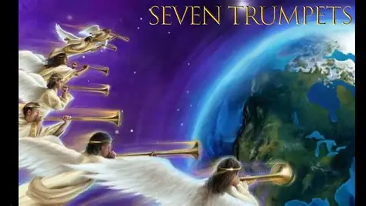 Revelation 8 & 9 - The 7 Trumpets & the 3 Woes. Hail-Fire, Burning Mountain, Wormwood... 2025
