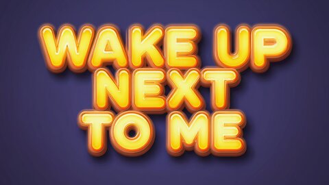 Wake Up Next to Me | 1980’s Love Song Full of Retro Romance