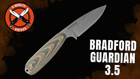 📦 Bradford Guardian 3.5 in Magnacut: The EDC Tank You Didn’t Know You Needed 🔥