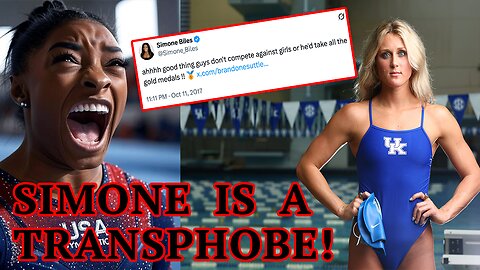 Simone Biles' old tweet about TRANSGENDERS in sports BITES HER IN THE A**! Riley Gaines COOKS HER!