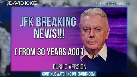 "Dot-Connector Episode 158: Breaking JFK News From 30 Years Ago!"