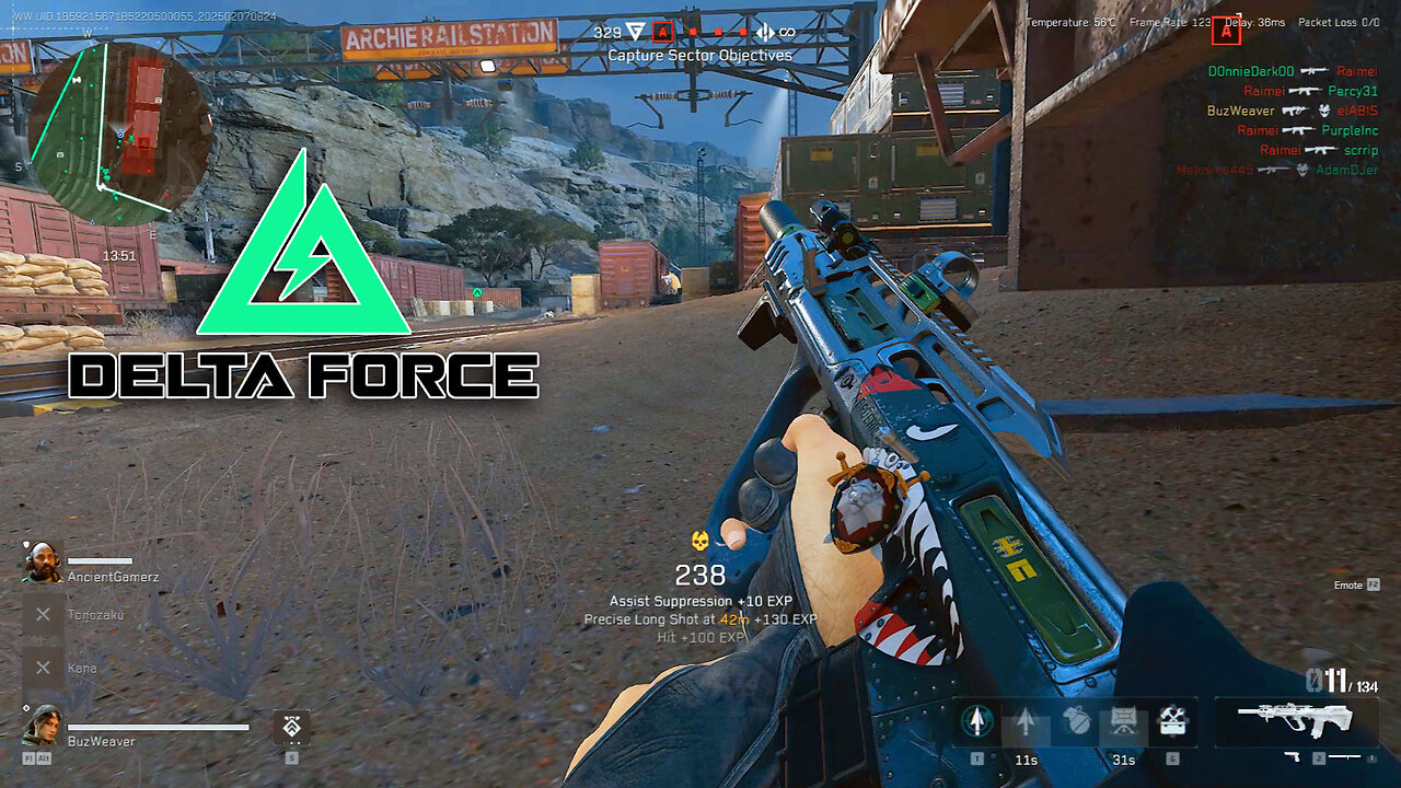 Delta Force Open Beta The Awesome Aug and A little AT4 Rocket Launcher Snipping