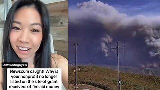 NEWSCUM CAUGHT CREATING AND REMOVING AN NGO TO TAKE PALISADES MONEY, SANTA BARBARA NOW BURNING DOWN