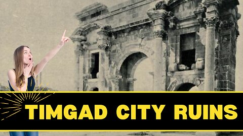 Timgad City Ruins - Old World Buildings Photos