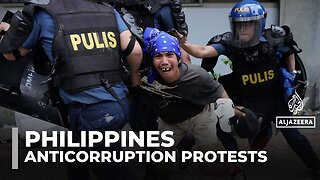 More than 200 arrested after anticorruption protests in Philippines