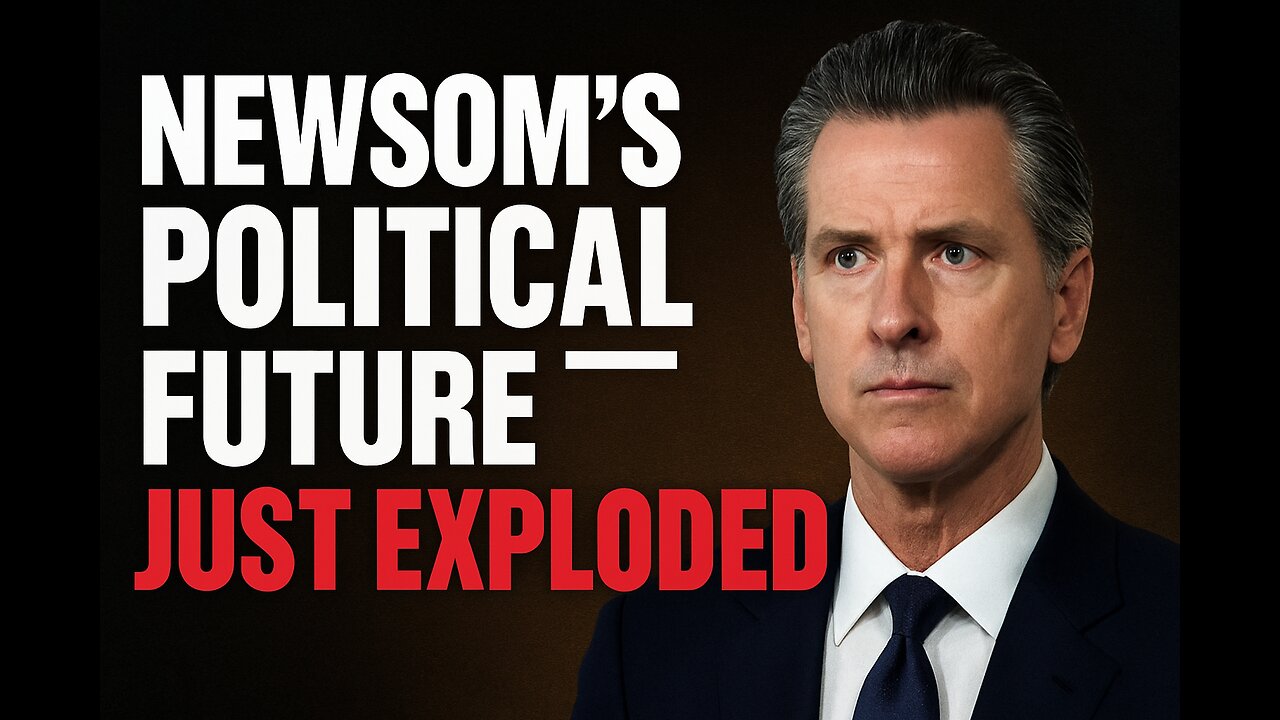 Newsom’s Political Future Just Exploded