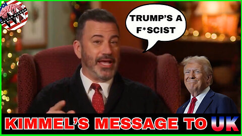 Jimmy Kimmel ATTACKS Trump In Message To United Kingdom