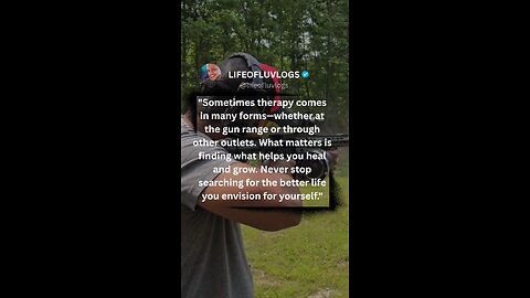Sometimes therapy comes in many forms