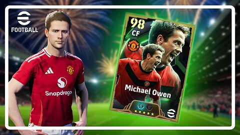Michael Owen Epic Card Review, Build & Gameplay | eFootball | Player Review