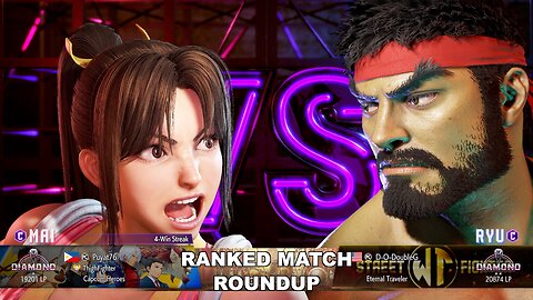 Kuya Kalbo SF6 Ranked Match Roundup. Mai Platinum [Hori Fight Stick]