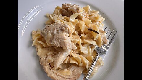 Make This Genius One Pot Juicy Roast Chicken & Creamy Noodles - Easy Family Dinner!