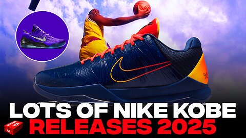 NIKE KOBE 2025 UPCOMING RELEASES🔥