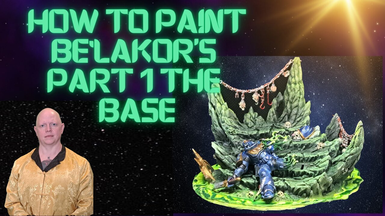 How To Paint Be'lakor's Base