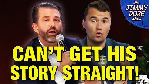 Donald Trump Jr. CONTRADICTS HIMSELF Over Charlie Kirk’s Death!