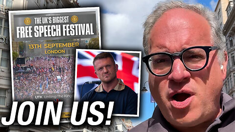 Join me for a once-in-a-lifetime trip to meet Tommy Robinson in the UK!