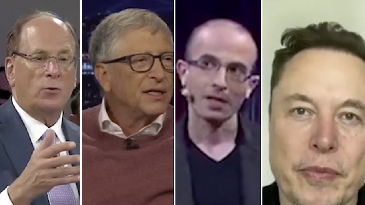 Substituting Humans for Machines | "Social Problems One Will Have In Substituting Humans for Machines to Be Far Easier In Countries That Have Declining Populations." - Larry Fink + Bill Gates, Yuval Noah Harari & Musk