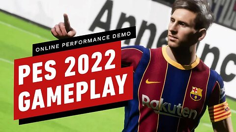 PES 2022 - Online Performance Test Demo Gameplay