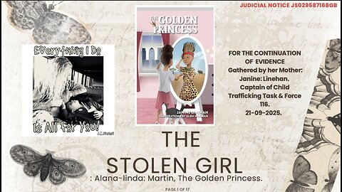For The Stolen-Girl :Alana-Linda: Martin.