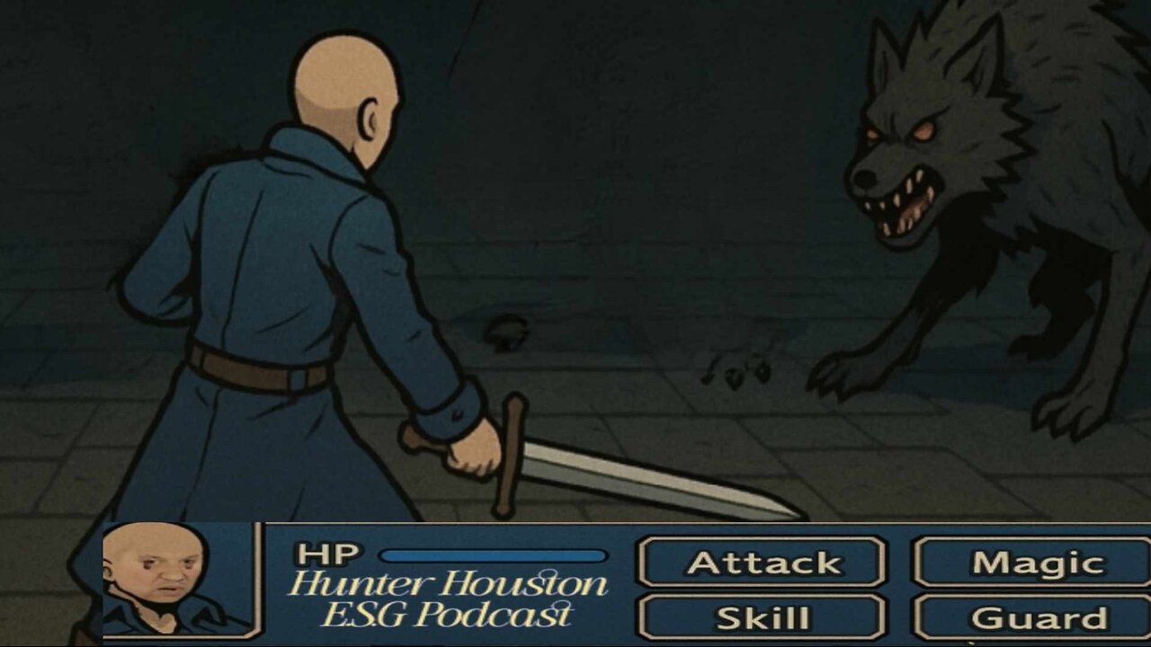 Hunter Houston R.P.G. art /love & heart break