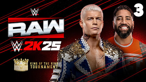 WWE 2K25 Raw June 23rd 2025 - Match 3: Cody Advances!
