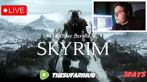🔴MOST HYPED STREAM OF THE WEEKEND - SKYRIM 3 DAY STREAM - #RumbleGaming