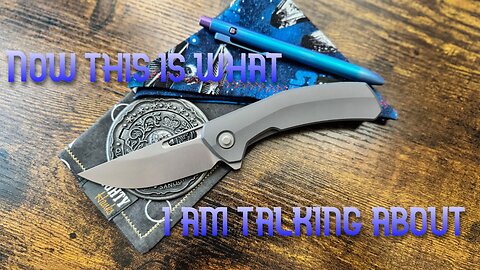Checking out a grail worthy knife from Tactile. The Archer