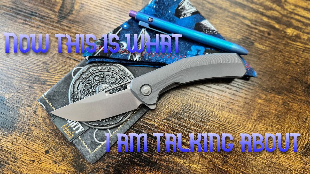 Checking out a grail worthy knife from Tactile. The Archer